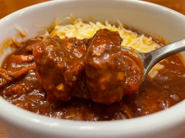 Texas BBQ Brisket Chili