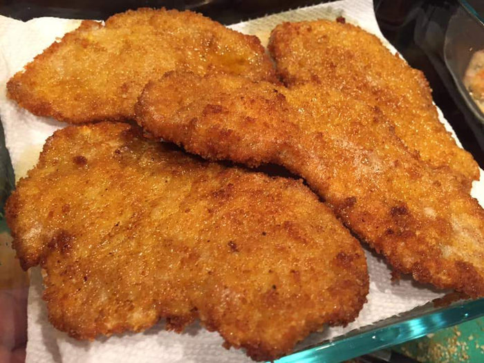 crispy chicken cutlet recipe, chicken schnitzel recipe