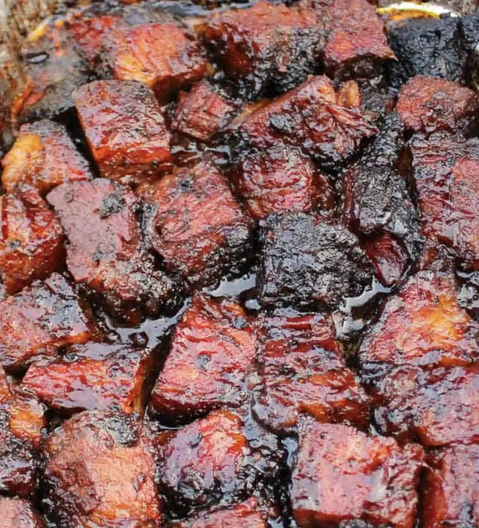 Poor Man’s Burnt Ends: Smoked Beef Chuck Roast