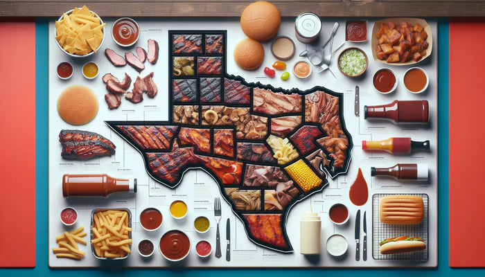 Exploring the different BBQ Sauce regions in Texas