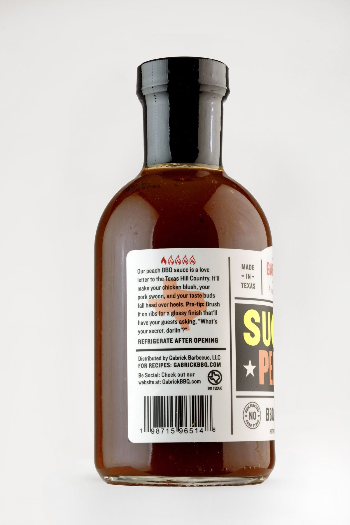 Sugar Peach BBQ Sauce