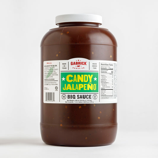 Candy Jalapeño® BBQ Sauce – 1 Gallon Bulk BBQ Sauce for Restaurants & Foodservice