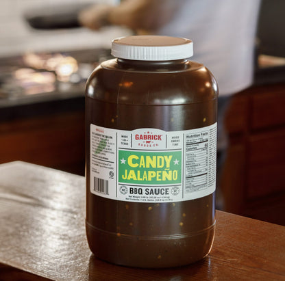 Candy Jalapeño® BBQ Sauce – 1 Gallon Bulk BBQ Sauce for Restaurants & Foodservice