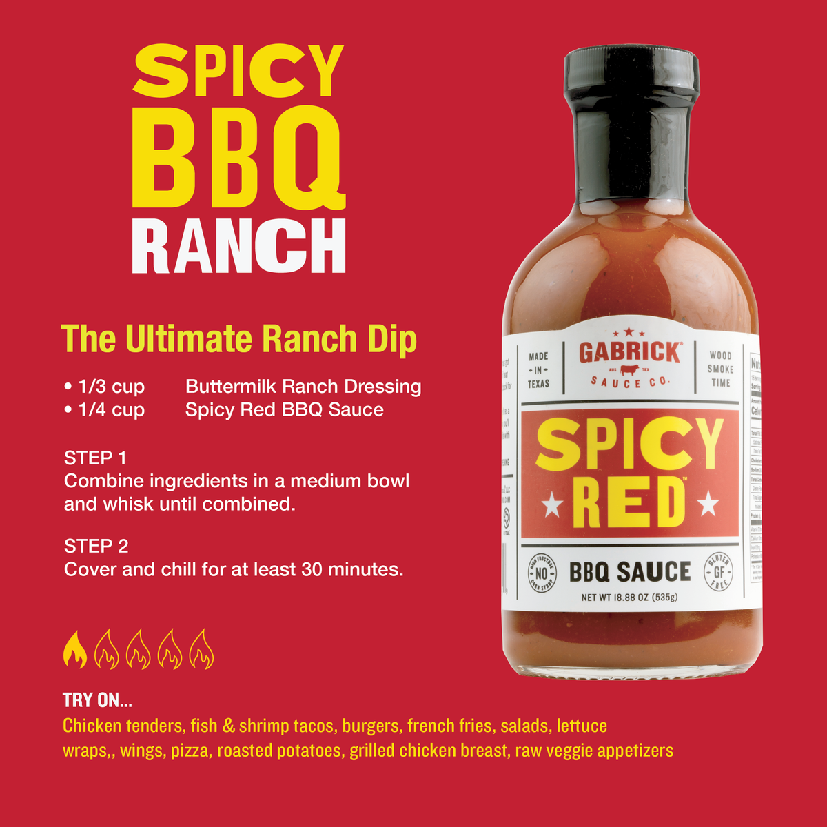 5-Pack Texas BBQ Sauce Bundle
