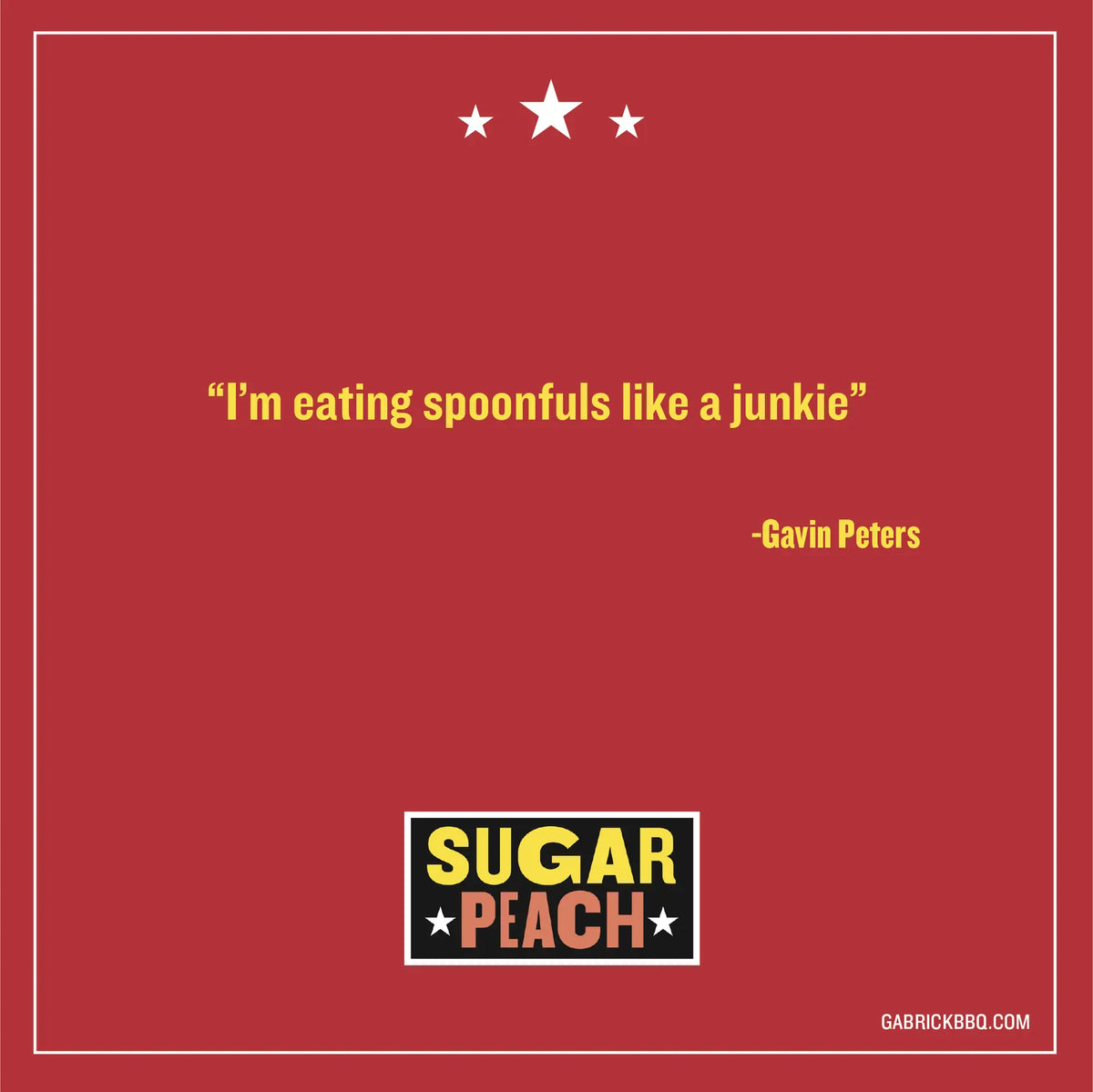Sugar Peach BBQ Sauce